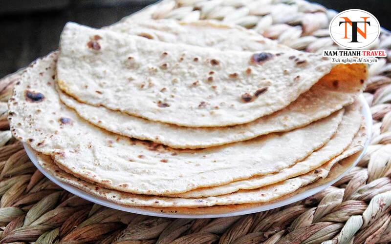 Món bánh mì nổi tiếng Chapati Món bánh mì nổi tiếng Chapati