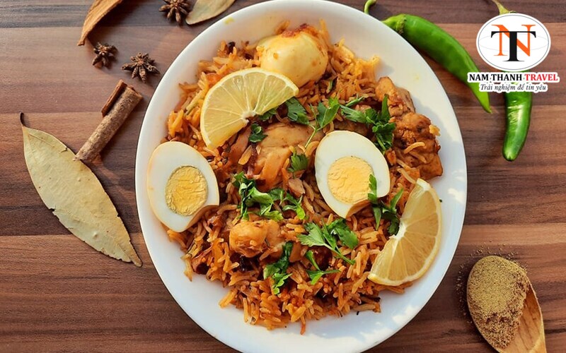Món cơm Biryani Món cơm Biryani