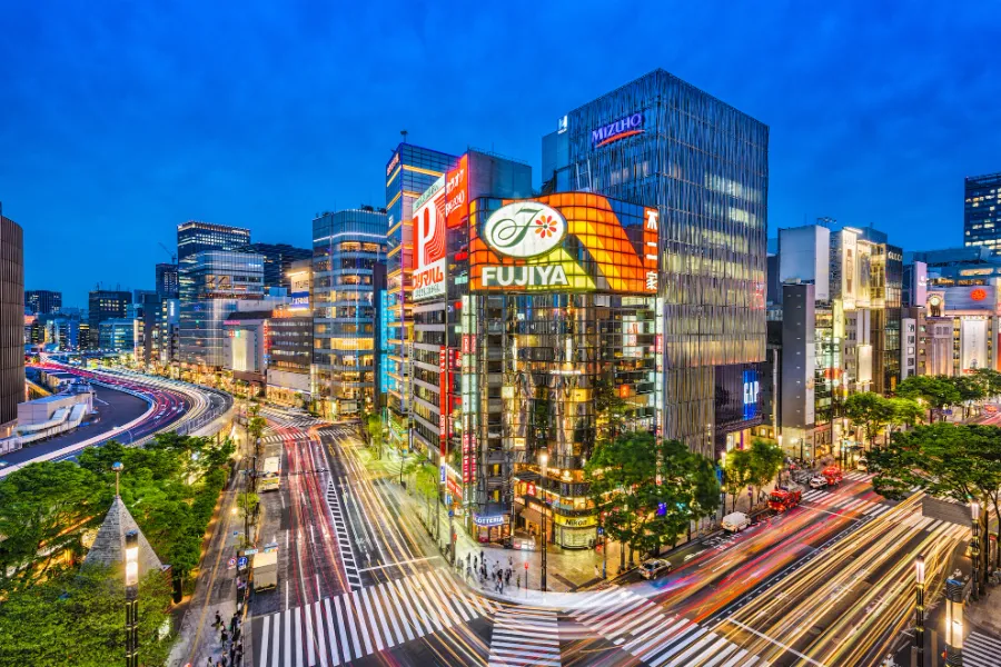 Ginza&nbsp; - Khu mua sắm sầm uất v&agrave; sang trọng nhất Tokyo