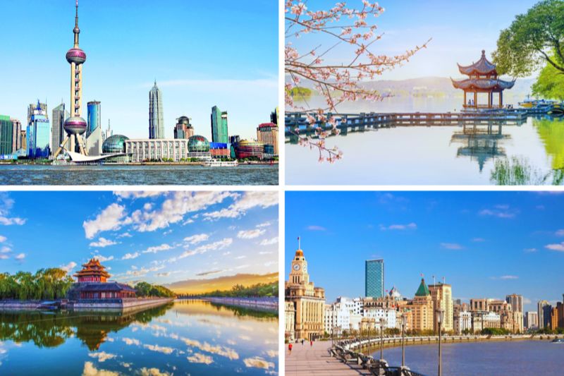 Những điểm địa điểm nổi tiếng phải gh&eacute; thăm khi tour du lịch Bắc Kinh &ndash; Thượng Hải &ndash; H&agrave;ng Ch&acirc;u &ndash; T&ocirc; Ch&acirc;u