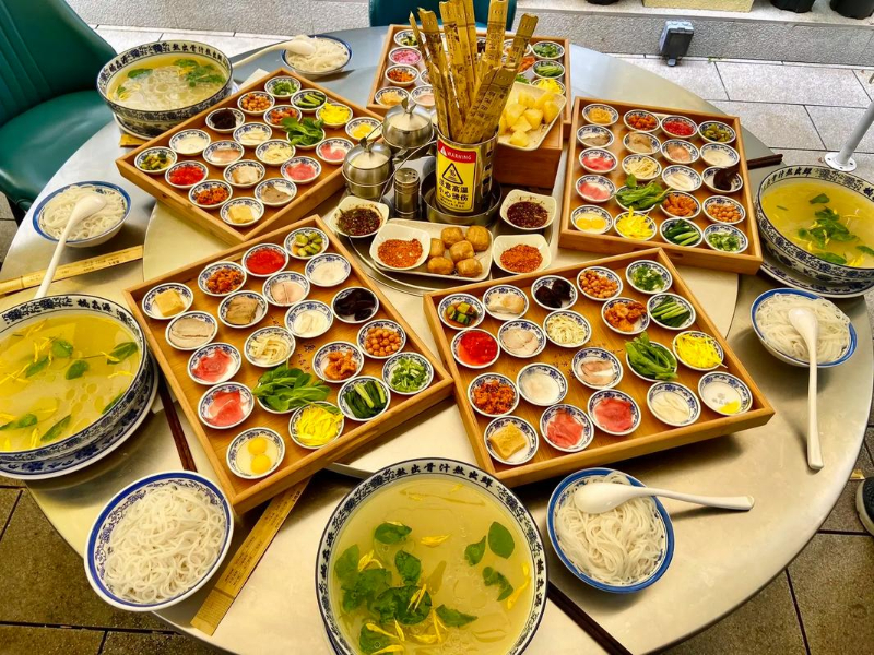 Văn h&oacute;a ẩm thực th&uacute; vị, độc đ&aacute;o tại C&ocirc;n Minh