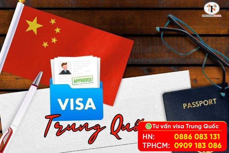 Hướng dẫn c&aacute;c bước l&agrave;m visa Trung Quốc tại Nam Thanh Travel