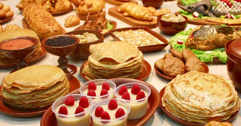 Ẩm thực nga khi v&agrave;o thu 