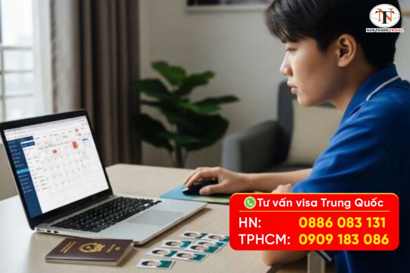 Đặt lịch hẹn xin visa Trung Quốc thông qua website trực tuyến Đặt lịch hẹn xin visa Trung Quốc thông qua website trực tuyến