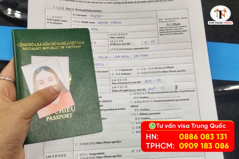 Hồ sơ tự xin visa Trung Quốc cần chuẩn bị Hồ sơ tự xin visa Trung Quốc cần chuẩn bị