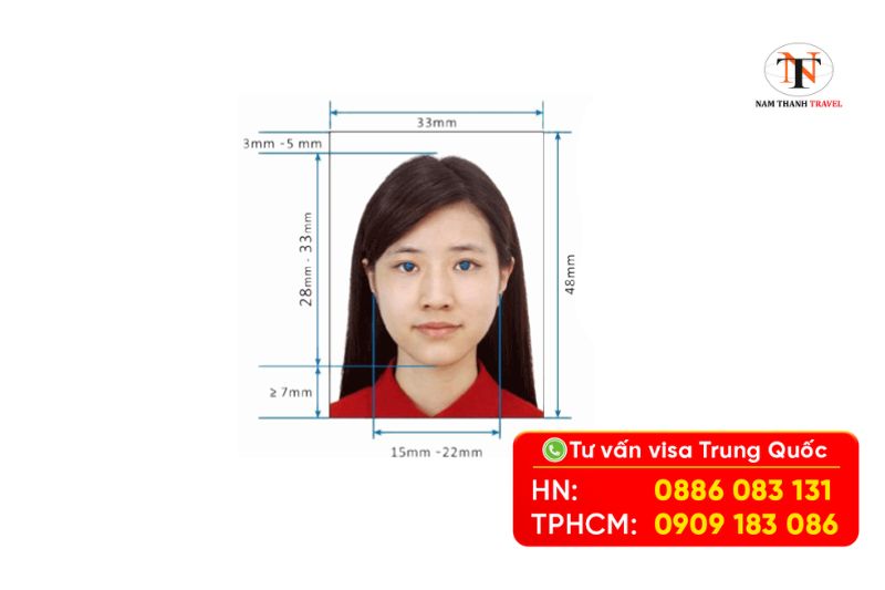 Quy định ảnh visa Trung Quốc mới nhất