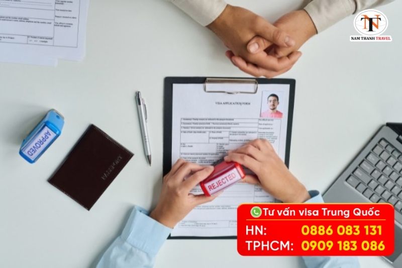Các lỗi thường gặp khiến visa Trung Quốc bị từ chối Các lỗi thường gặp khiến visa Trung Quốc bị từ chối