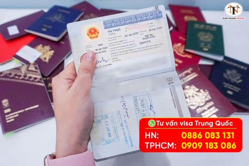 Dịch vụ l&agrave;m visa Trung Quốc tại Nam Thanh Travel