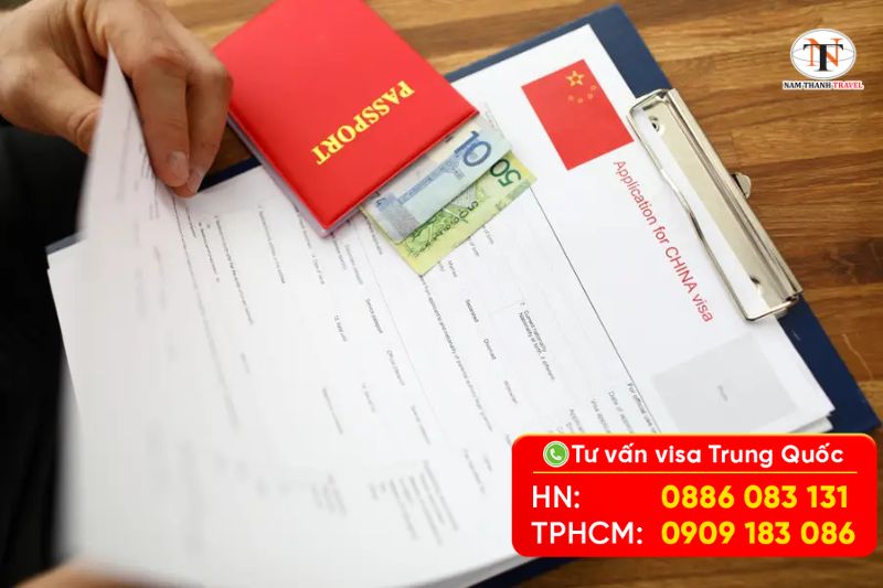  Giấy tờ cơ bản bắt buộc khi xin visa Trung Quốc 2026